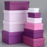 Набор подарочных коробок 10 в 1 «Оттенки фиолетового», 30.5×20×13 - 12×6.5×4 см