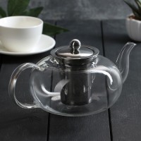 Чайник заварочный Доляна «Калиопа», 600 мл, с металлическим ситом