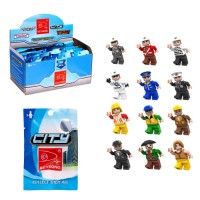 Фигурки для конструктора Ausini, серия «Город», МИКС