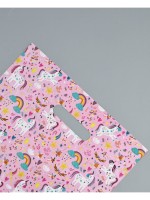 Пакет полиэтиленовый с вырубной ручкой «Единорожки», детский, 50 мкм 30×40 см