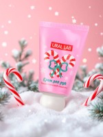 Крем для рук новогодний, 30 мл, с ароматом рождественского леденца, URAL LAB