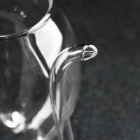 Бокал с трубочкой для вина Magistro «Пантера», 300 мл, 10,5×8,5×12,5 см