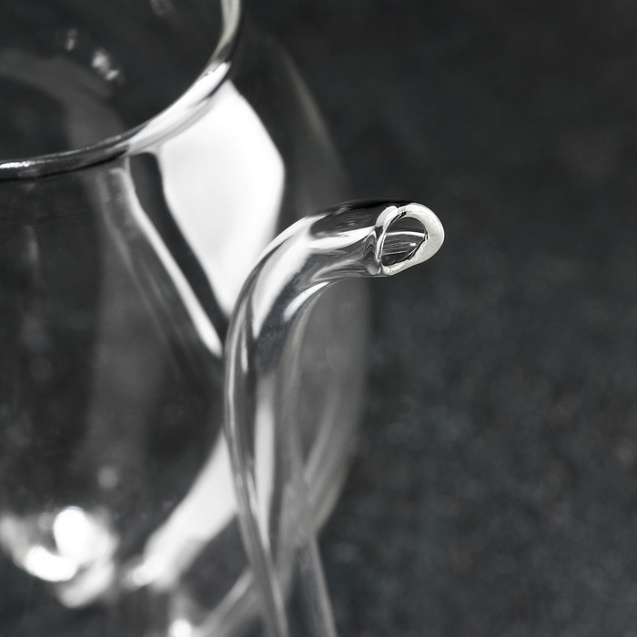 Бокал с трубочкой для вина Magistro «Пантера», 300 мл, 10,5×8,5×12,5 см Бокал с трубочкой для вина Magistro «Пантера», 300 мл, 10,5×8,5×12,5 см