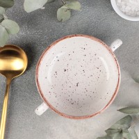 Бульонница Punto bianca, 300 мл, 11,5×5,5 см