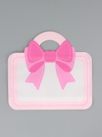 Пакет подарочный, "Сумка с бантом", с zip-lock застежкой, 24х28см