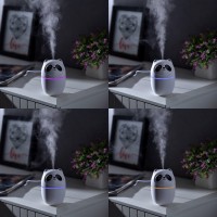 Увлажнитель воздуха Luazon HM-15 «Панда», ультразвуковой, 220 мл, с подсветкой, USB, белый