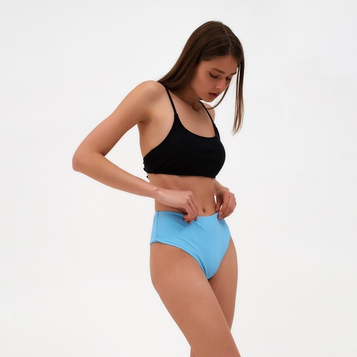 Плавки купальные женские MINAKU бразильяны, цвет голубой, размер 44 Плавки купальные женские MINAKU бразильяны, цвет голубой, размер 44