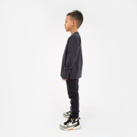 Футболка детская с длинным рукавом KAFTAN Trendy, размер 30 (98-104 см), серая