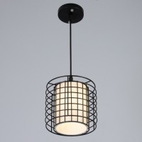 Светильник BayerLux "Одри" Е27 40Вт черный 18х18х16-116см