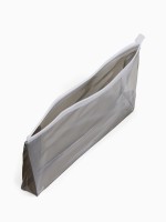 Косметичка для бассейна с застёжкая зип-лок, прозрачная/чёрная