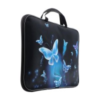 Папка с ручками, А3, текстильная, 47×35×2 см «Бабочки»