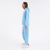 Костюм женский (толстовка, брюки) MIST Be nice, размер 52-54, голубой