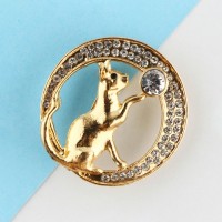 Брошь «Казань», 3,4 х 3,3 см