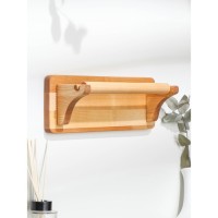 Держатель для бумажных полотенец настенный Adelica, 30.5×11.5 см, дерево берёза