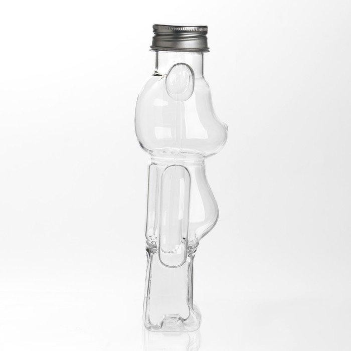 Бутылка для напитков "Мишка", 350 мл, 210 х 50 мм