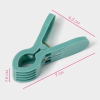 Прищепки для белья Доляна, 24 шт., 7×1.5 см, ширина низа 4.5 см