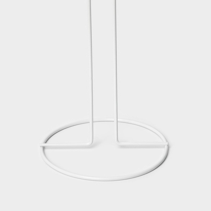 Держатель для рулонов туалетной бумаги Доляна, 55×14×14 см, белый