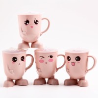 Кружка детская с крышкой, 270 мл., цвет и рисунок МИКС