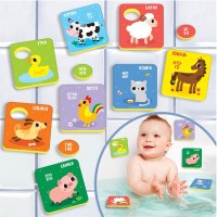 Мягкий пазл для малышей Крошка Я «Кто как говорит?», 8 шт., от 1 года