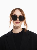 Очки солнцезащитные uv 400, дужка 13 см, ширина 12.6 см, линза 5.6×5.5 см