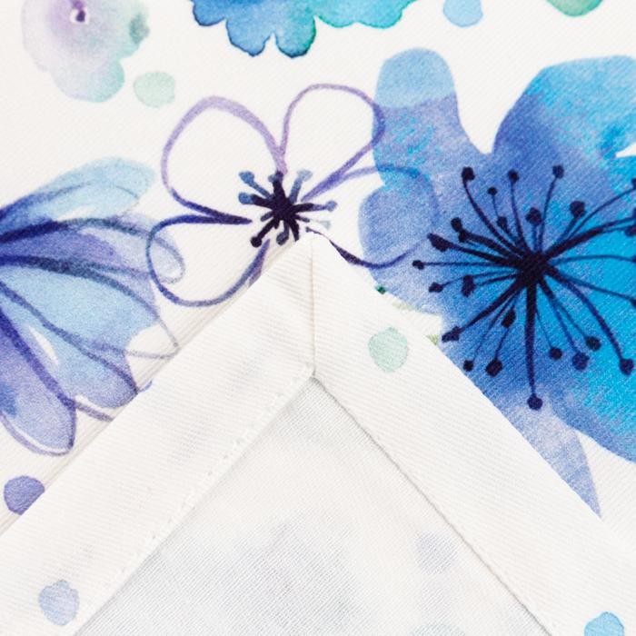 Дорожка "Этель" Незабудки 30*70 см, 100% хлопок, саржа 190 г/м2 Дорожка "Этель" Незабудки 30*70 см, 100% хлопок, саржа 190 г/м2