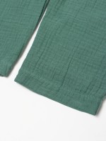 Брюки Крошка Я «Муслин», рост 68, зеленые