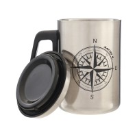 Термокружка, 500 мл, «Компас», сохраняет тепло 2 ч, 13.5×8.3 см