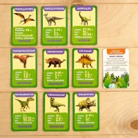 Развивающий набор «Мир динозавров», бассейн, гидрогель, фигурки, карточки, по методике Монтессори