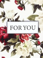 Пакет подарочный ламинированный горизонтальный «For you», L 40×31×14 см