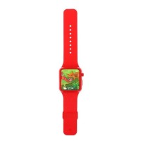 Часы детские музыкальные «Эра динозавров», звук, цвет зелёный