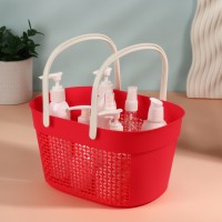 Органайзер для хранения, с ручками, 1 секция, 27×18×14.5 см, МИКС