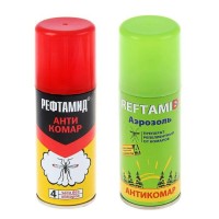 Аэрозоль репеллентный от комаров "Рефтамид", Антикомар, 100 мл