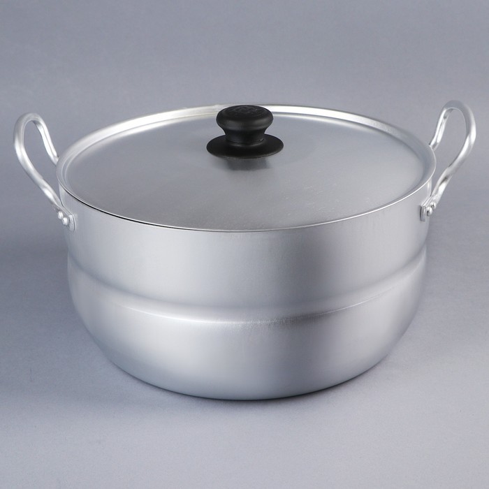 Кастрюля, 3 л, металлическая крышка, цвет хромированный Кастрюля, 3 л, металлическая крышка, цвет хромированный