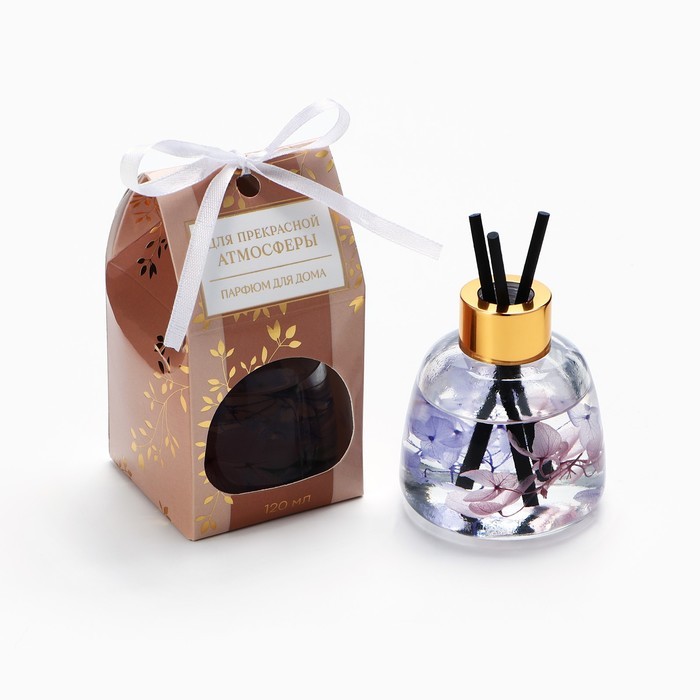 Диффузор ароматический палочки, ароматизатор для дома «Аромадиффузор: Прекрасная атмосфера», лаванда, 120 мл.