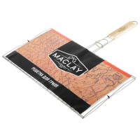 Решётка-гриль для рыбы двойная Maclay, нержавеющая сталь, размер 45 × 25 см