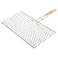 Решётка-гриль для рыбы двойная Maclay, нержавеющая сталь, размер 45 × 25 см