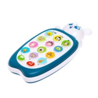 Музыкальный телефончик «Малыш Банни», звук, цвет красный