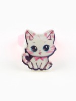 Кольцо крутящееся детское Meow, котик