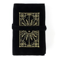 Мешочек для карт универсальный «Солнце», бархатный, 14×40 см