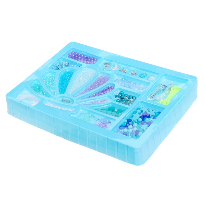 Набор для творчества «Создай украшение: Русалка», 20 видов бусин, 4 вида шармов