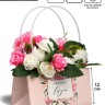 Пакет для цветов For you dear, 24×12×12 см