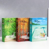 Фотоальбом на 200 фото 10х15 см "Пляжи" МИКС 23х17,5х4,7 см