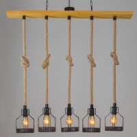 Светильник "Рольф" 5хЕ27 60Вт черный 101х30х20см BayerLux