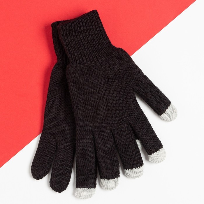 Перчатки мужские новогодние KAFTAN Money, размер 22