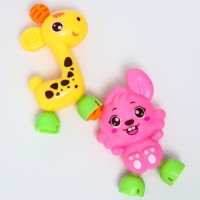 Набор погремушек «Давай играть», 3 игрушки, цвет МИКС