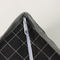 Органайзер для хранения белья Доляна «Кло», 12 ячеек, 32×24×12 см, чёрный