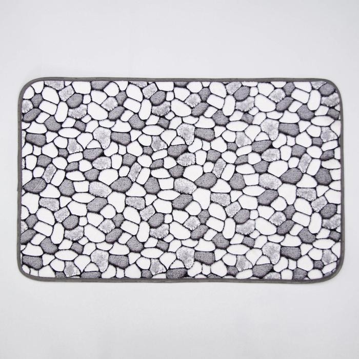 Коврик для дома Доляна «Галька», 50×80 см