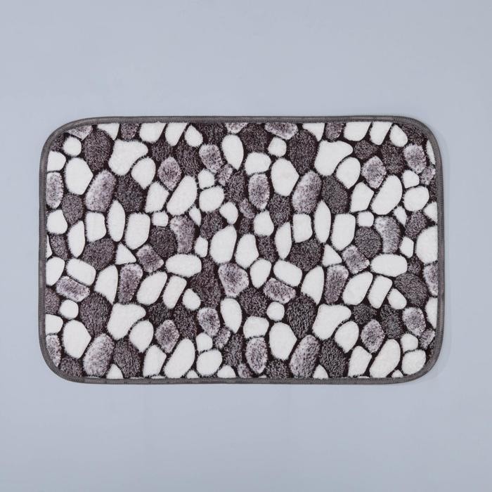 Коврик для дома Доляна «Галька», 50×80 см