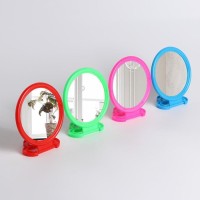 Зеркало складное-подвесное, d зеркальной поверхности 9,5 см, цвет МИКС