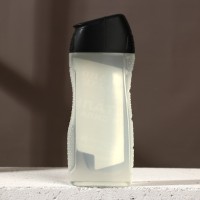 Подарочный набор косметики «Сталь и сила», гель для душа 250 мл и мочалка для тела, HARD LINE